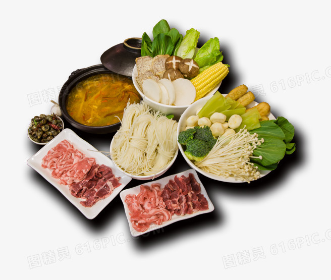火锅食材高清PNG免费下载与建材图库推荐——图精灵